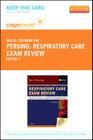 Respiratory Care Exam Review - Elsevier eBook on Vitalsource (Retail Access Card): Review for the Entry Level and Advanced Exams Cover Image