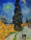 Vincent van Gogh Agenda 2020: Route de Campagne en Provence la Nuit - Planificateur Annuel - Postimpressionisme - Peintre Néerlandais - Avec Calendr By Parbleu Carnets de Notes Cover Image