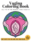Vagina Coloring Book: 25 Mandalas With Big Vaginas (DON'T KEEP V'S IN THE DARK, GIVE THEM COLOR!) Cover Image