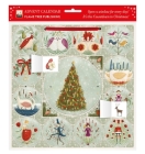 Maja Lindberg: Twelve Days of Christmas Advent Calendar (with stickers) Cover Image