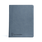 CSB Life Counsel Bible, Slate Blue LeatherTouch, Indexed: Practical Wisdom for All of Life Cover Image