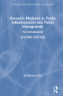 Research Methods in Public Administration and Public Management: An Introduction (Routledge Masters in Public Management) By Sandra Van Thiel Cover Image