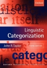 Linguistic Categorization (Oxford Textbooks in Linguistics) Cover Image