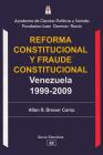 Reforma Constitucional Y Fraude Constitucional: Venezuela 1999-2009 Cover Image