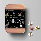 The World of Birds: A Tiny Tin Can Puzzle: The Carry-On Miniature Puzzle Set with Bird Handbook Cover Image