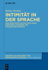 Intimität in der Sprache By Britta Steinke Cover Image