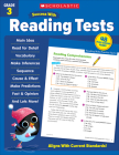 Scholastic Success with Reading Tests Grade 3 Workbook Cover Image