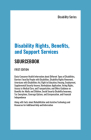 Disability Rights, Benefits, and Support Survices Sourcebook Cover Image