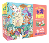 Piece It Together Family Puzzle: Purrmaid Paradise: (60-Piece Puzzle for Kids and Toddlers Ages 2–5. Cat and Kitty Puzzle Artwork) By Kit Tyler Kazmier (Illustrator) Cover Image