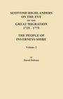 Scottish Highlanders on the Eve of the Great Migration, 1725-1775. the People of Inverness-Shire. Volume 2 By David Dobson Cover Image