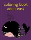 coloring book adult easy: Christmas Book from Cute Forest Wildlife Animals By Creative Color Cover Image