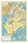 Vintage Journal Map of Brooklyn, New York By Found Image Press (Producer) Cover Image