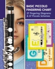 Basic Piccolo Fingering Chart: 37 Fingering Diagrams and 37 Piccolo Schemes Cover Image