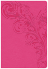 CSB Super Giant Print Reference Bible, Pink LeatherTouch By CSB Bibles by Holman Cover Image