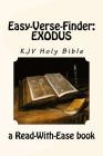Easy-Verse-Finder: Exodus KJV Holy Bible (a Read-With-Ease book) Cover Image