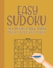 Easy Sudoku puzzle book for adults: Large Print Easy Sudoku 9x9 with solution for Beginner Adult Senior teen - 204 Puzzles Two Puzzle Per Page - By Rinda Ksuz Cover Image