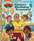 Tomás's Birthday Treasure! (Santiago of the Seas) (Little Golden Book) Cover Image