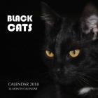 Black Cats Calendar 2018: 16 Month Calendar By Paul Jenson Cover Image