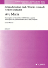 Ave Maria: Ssattbb A Cappella By Johann Sebastian Bach (Composer), Charles Gounod (Composer), Rodion Shchedrin (Other) Cover Image