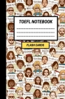 TOEFL Notebook: Create your own TOEFL vocabulary Flash cards. Includes Spaced Repetition and Lapse Tracker (480 cards) By Active Notebooks Cover Image