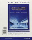 Linear Algebra and Its Applications, Books a la Carte Edition By David Lay, Steven Lay, Judi McDonald Cover Image
