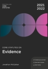Core Statutes on Evidence 2021-22 Cover Image