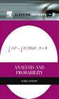 Analysis and Probability (Elsevier Insights) Cover Image