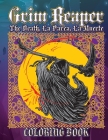 Grim Reaper The Death, La Parca, La Muerte Coloring Book By David Giraldo Cover Image