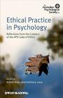 Ethical Practice in Psychology By Alfred Allan, Anthony Love Cover Image