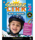 Math Plus Reading Workbook: Summer Before Grade 2 (Summer Link) Cover Image
