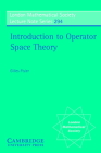 Introduction to Operator Space Theory (London Mathematical Society Lecture Note #294) By Gilles Pisier Cover Image