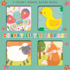 Chunky Little Library: 4 Chunky Animal Board Books By Small World Creations, Emma Haines (Illustrator) Cover Image