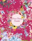 House Cleaning Checklist: Cute Flowers, Household Chores List, Cleaning Routine Weekly Cleaning Checklist Large Size 8.5