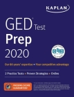 GED Test Prep 2020: 2 Practice Tests + Proven Strategies + Online (Kaplan Test Prep) Cover Image
