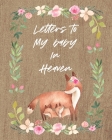 Letters To My Baby In Heaven: A Diary Of All The Things I Wish I Could Say Newborn Memories Grief Journal Loss of a Baby Sorrowful Season Forever In By Patricia Larson Cover Image