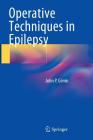Operative Techniques in Epilepsy Cover Image