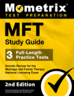 MFT Study Guide - 3 Full-Length Practice Tests, Secrets Review for the Marriage and Family Therapy National Licensing Exam: [2nd Edition] Cover Image