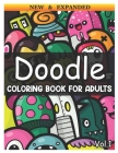 Doodle: Coloring Book for Adults 50 Coloring Pages Wonderful Coloring Books for Grown-Ups, Relaxing, Inspiration (Volume 1) By Benmore Book Cover Image