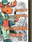 Fancy Fauna: Coloring Book Cover Image