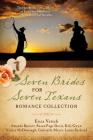 Seven Brides for Seven Texans Romance Collection: The Hart Brothers Must Marry or Lose Their Inheritance in 7 Historical Novellas By Amanda Barratt, Susan Page Davis, Keli Gwyn, Vickie McDonough, Gabrielle Meyer, Lorna Seilstad, Erica Vetsch Cover Image