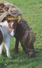 Notebook: Shetland Pony with Baby Foals Cover Image