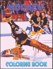 Hockey coloring book: Ice Hockey coloring book for kids and adults ages 6-8-10-12.... Cover Image