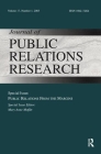 Public Relations from the Margins: A Special Issue of the Journal of Public Relations Research By Mary Ann Moffitt (Editor) Cover Image