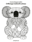 Livre de coloriage pour adultes Griffonnages méditatifs animaux 1 & 2 By Nick Snels Cover Image