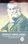 Complete Prose Works Specimen Days and Collect, November Boughs and Good Bye My Fancy By Walt Whitman Cover Image