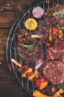 Mein Grillbuch: ♦ deine eigenen Grillrezepte auf einen Blick ♦ Vorausgefülltes Grillprotokoll für deine eigenen Rezepte un By Msed Notizbucher Cover Image