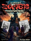 A Creepy Zombie Coloring Book Cover Image