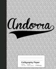 Calligraphy Paper: ANDORRA Notebook By Weezag Cover Image