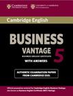 Cambridge English Business 5 Vantage Student's Book with Answers (Bec Practice Tests) By Cambridge Esol Cover Image