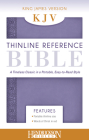 Thinline Reference Bible-KJV By Hendrickson Publishers (Created by) Cover Image